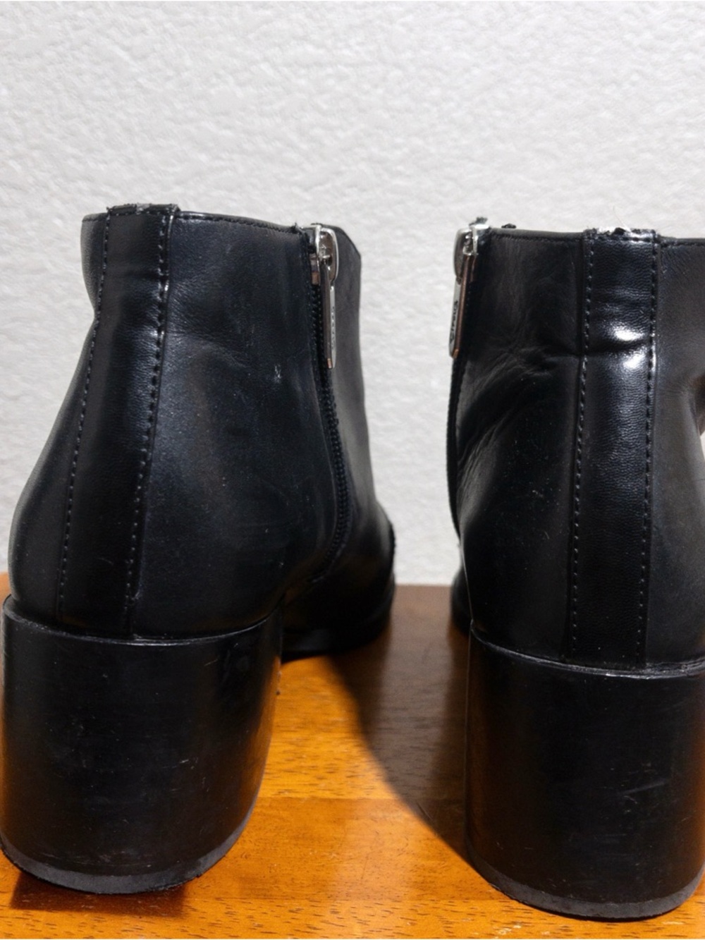 Sam Edelman Circus Reese Monk Strap Booties 8 Black Silver Buckle Pointed Toe - Picture 12 of 15